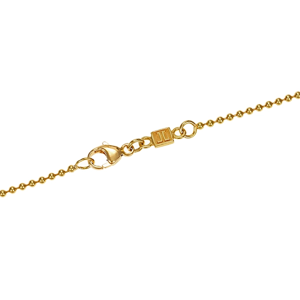 Collier, 18K, Gelb-/Weißgold, Brillanten