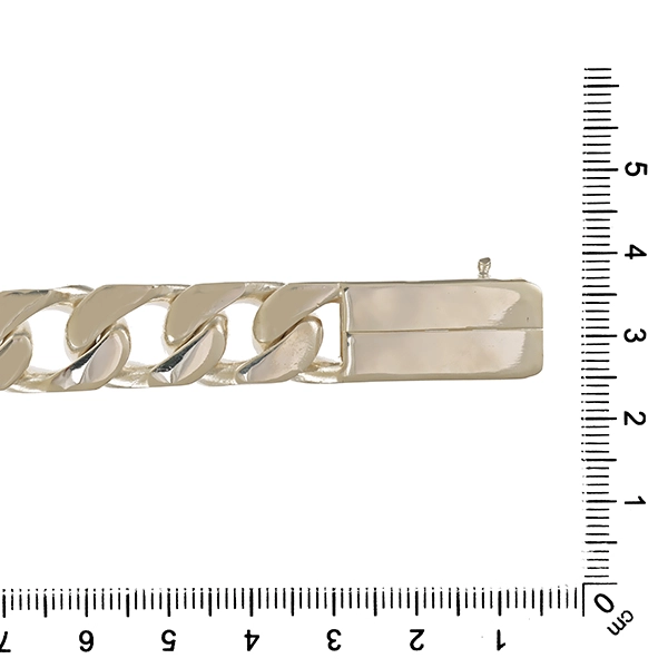 Panzerarmband, 925 Silber