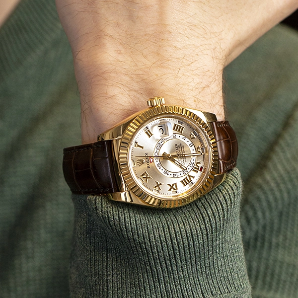 Herrenuhr, Rolex 'Sky-Dweller' Automatik