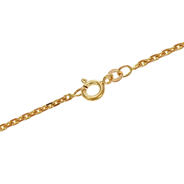 Collierkette, 8K, Gelbgold, Anker-