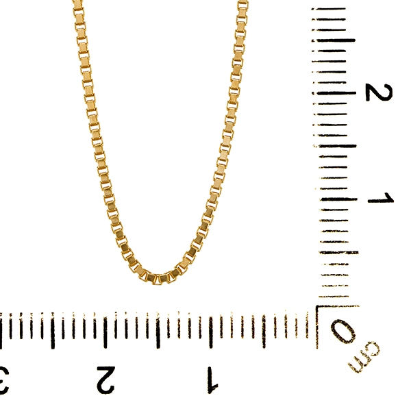 Collierkette, 14K, Gelbgold