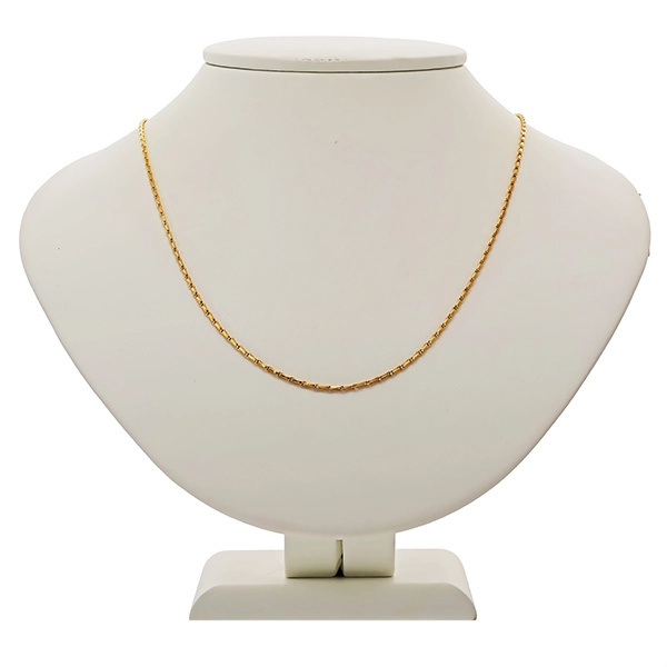 Collierkette, 8K, Gelbgold, Haferkorn-