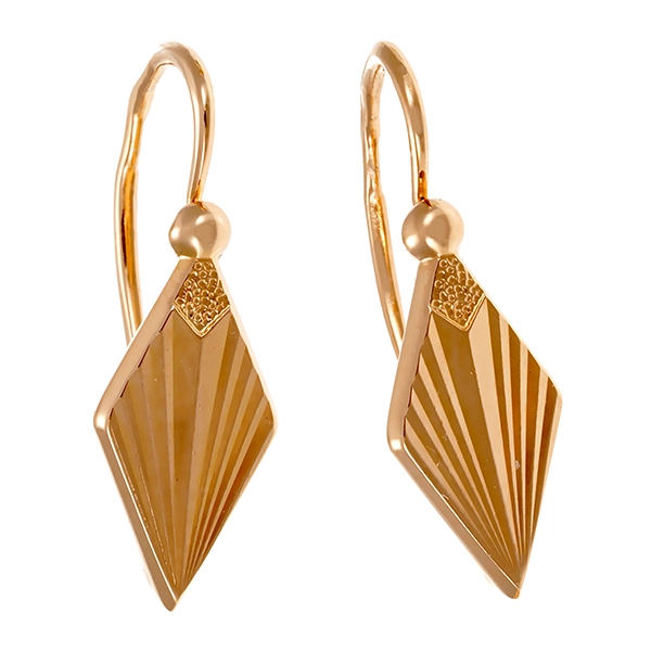 Ohrhänger, 14K, Rotgold