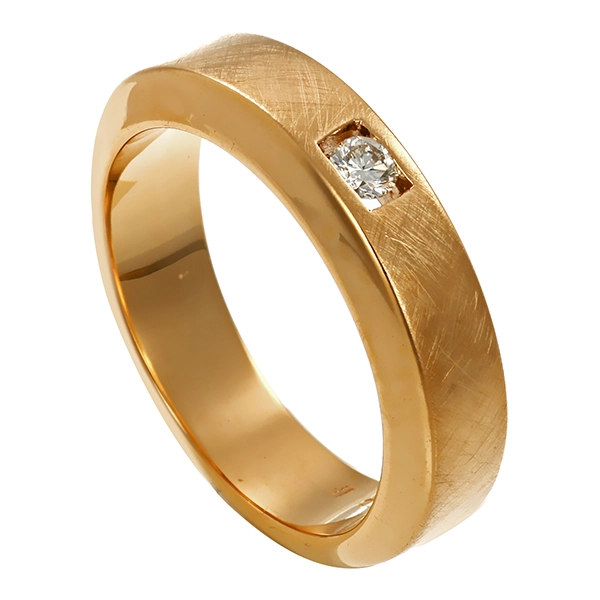 Ring, 14K, Gelbgold, Brillant, U54