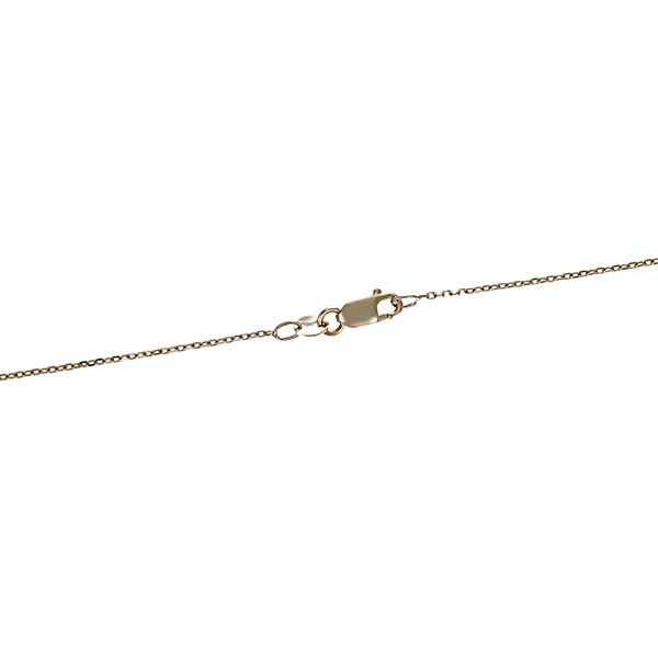 Collier, 18K, Weißgold, Herz, Brillant