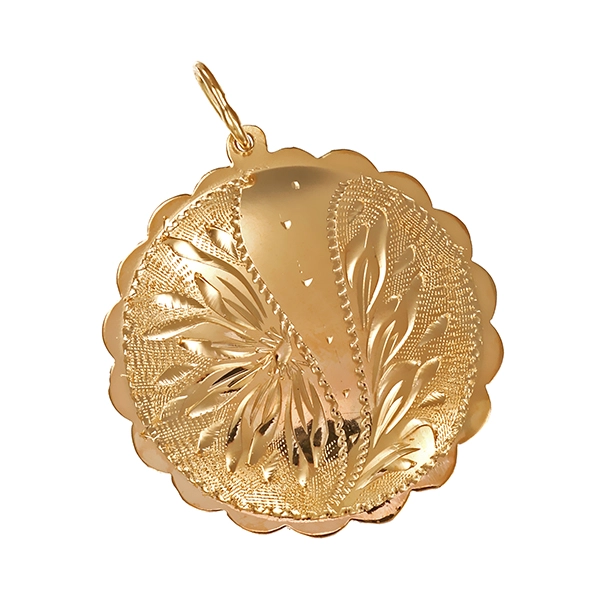 Anhänger, 14K, Gelbgold
