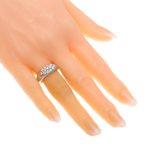 Diamantring, 18K, Gelbgold, Brillanten 0,91 ct