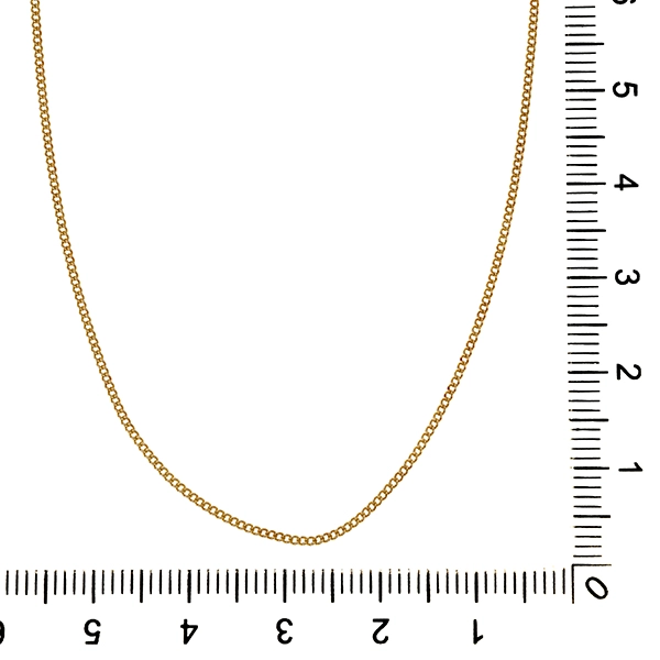 Collierkette, 14K, Gelbgold