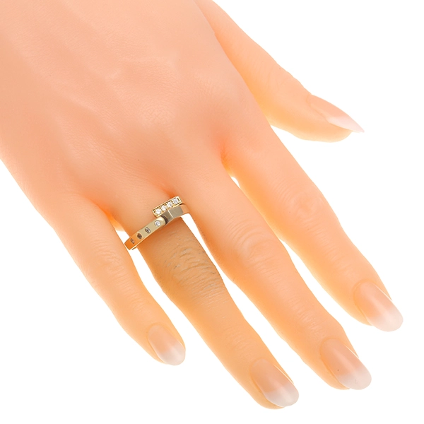 Ring, 14K, Gelbgold, Zirkonia