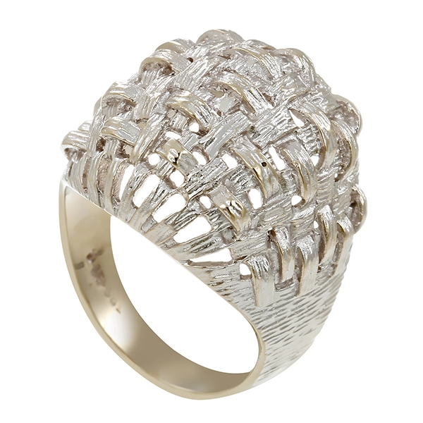 Ring, 14K, Weißgold