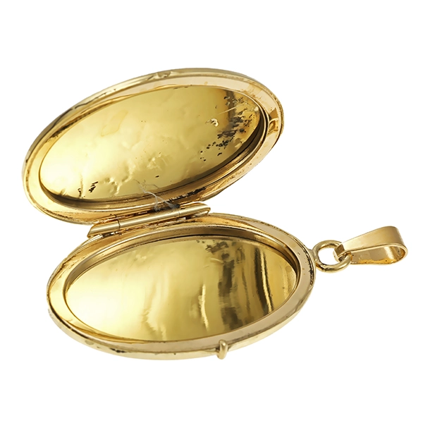 Medaillon, 14K, Gelbgold