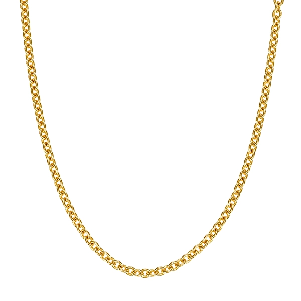 Collierkette, 14K, Gelbgold, Anker-