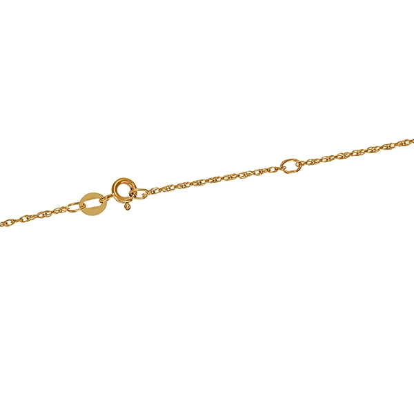 Collier, 14K, Gelbgold, Perlen