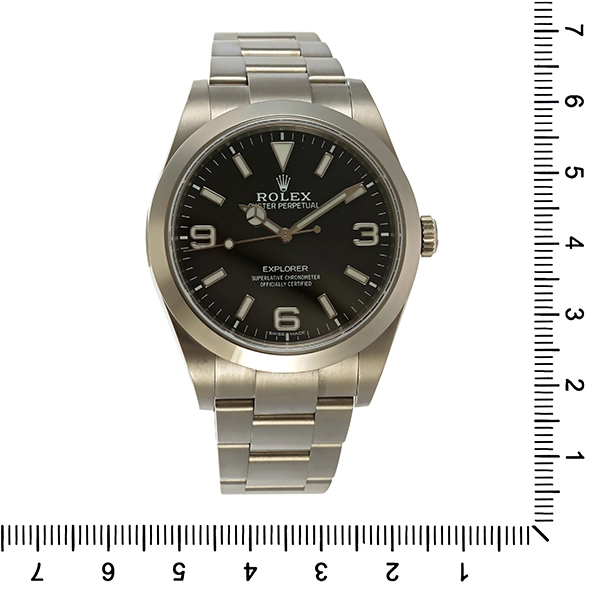 Herrenuhr, Rolex, 'Explorer', Automatik