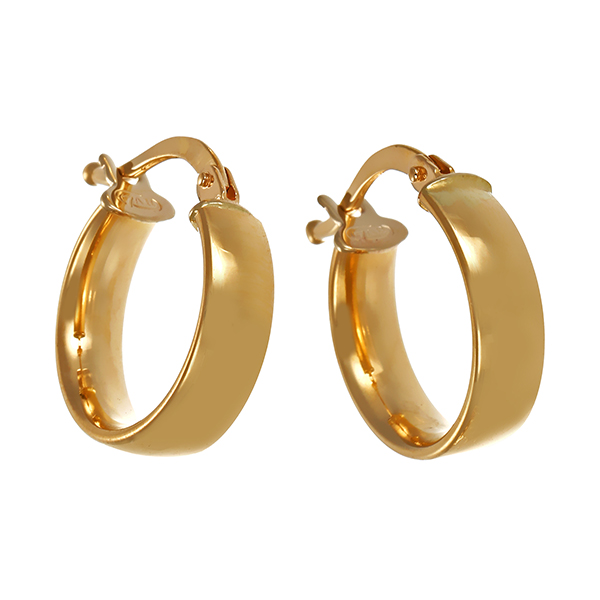 Creolen, 18K, Gelbgold
