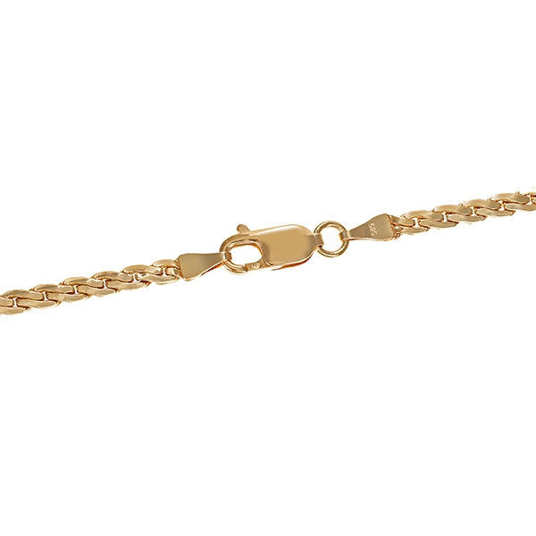Goldkette, 14K, Gelbgold,  Fantasiemuster