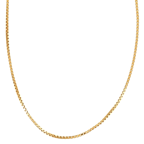 Collierkette 14K, Gelbgold, Venezianer-