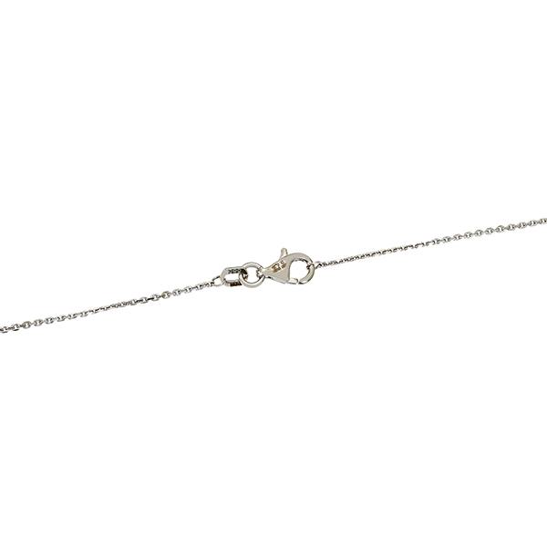Collier, 14K, Weißgold, Brillant 0,26 ct