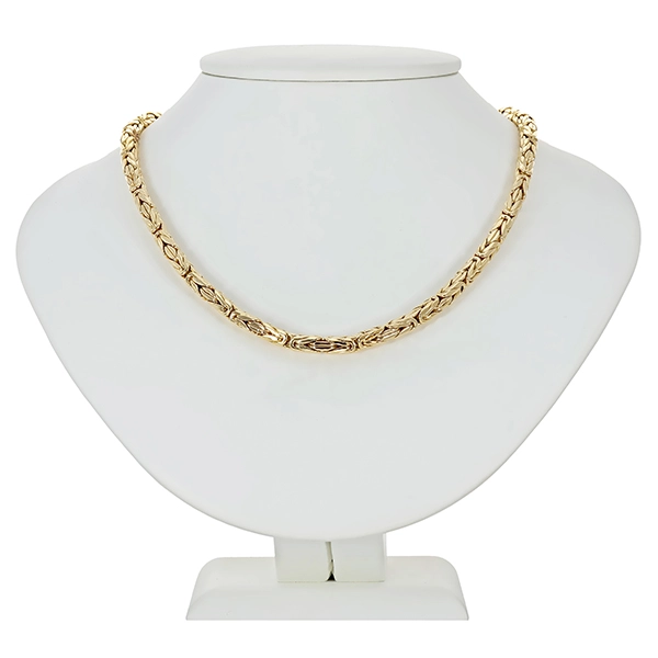Königskette, 14K, Gelbgold
