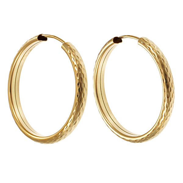 Creolen, 8K, Gelbgold