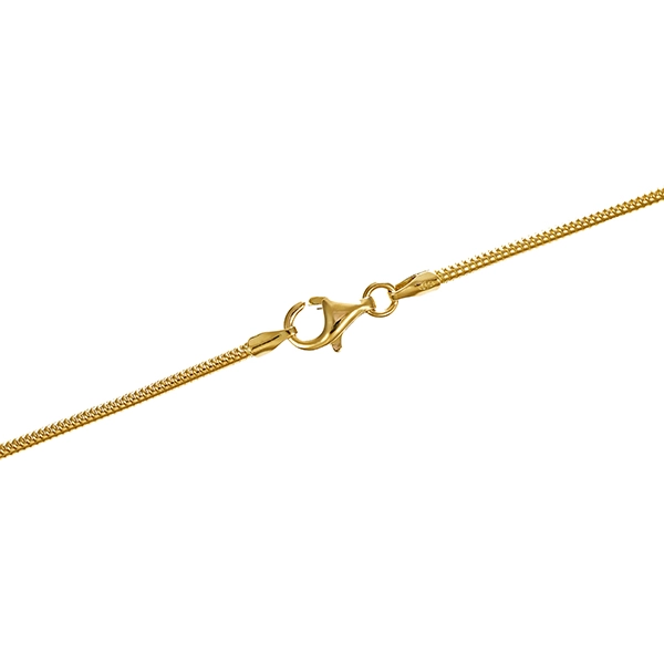 Collierkette, 14K, Gelbgold, Schlangen-