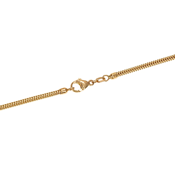 Kette, 14K, Gelbgold, Schlange-