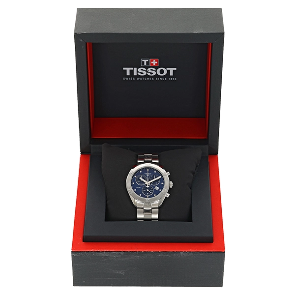 Herrenuhr, Tissot 'PR100' Quartz-Chrono