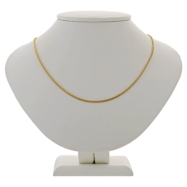 Collierkette, 14K, Gelbgold, Venezianer
