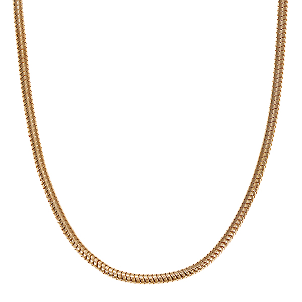 Collierkette, 8K, Gelbgold, Schlange