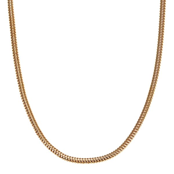 Collierkette, 8K, Gelbgold, Schlange