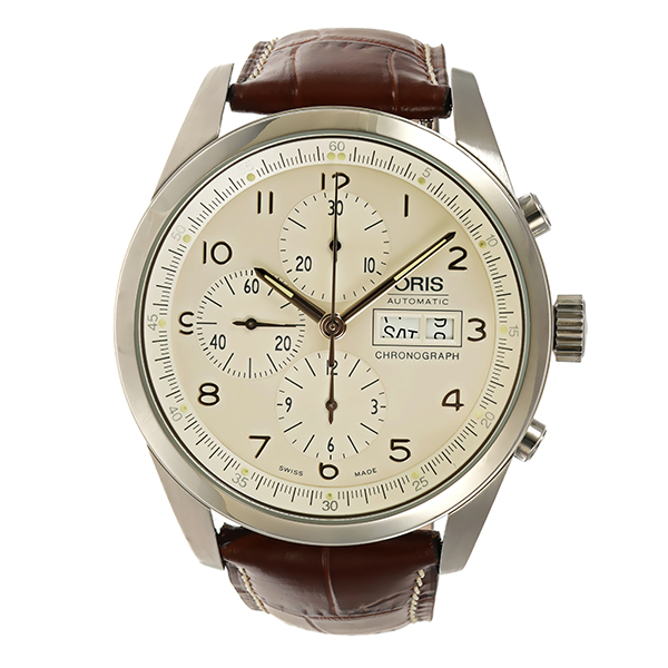 Herrenuhr, Oris 'Classic XXL Chronograph'