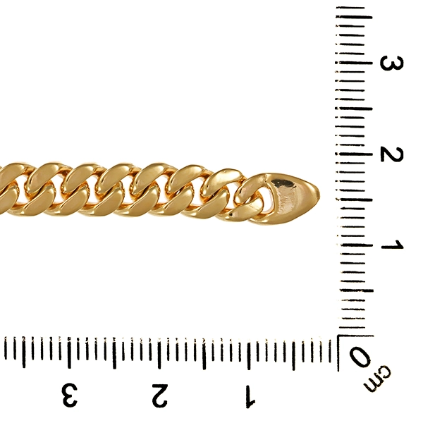 Armband, 14K, Gelbgold, Panzer-