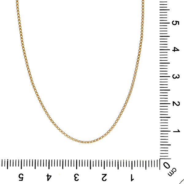 Collierkette, 14K, Gelbgold, Venezianer