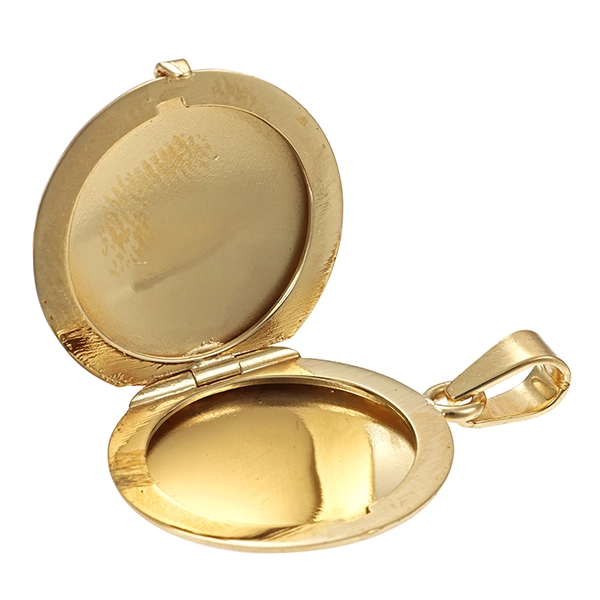 Anhänger, 14K, Gelbgold, Medaillon