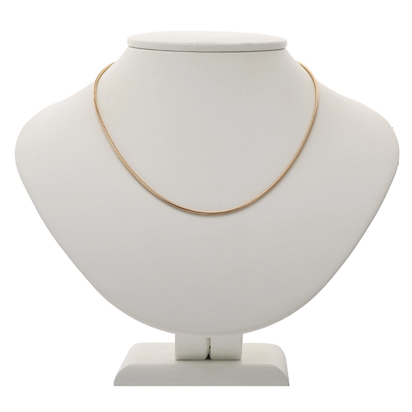 Collierkette, 14K, Gelbgold, Schlangen-