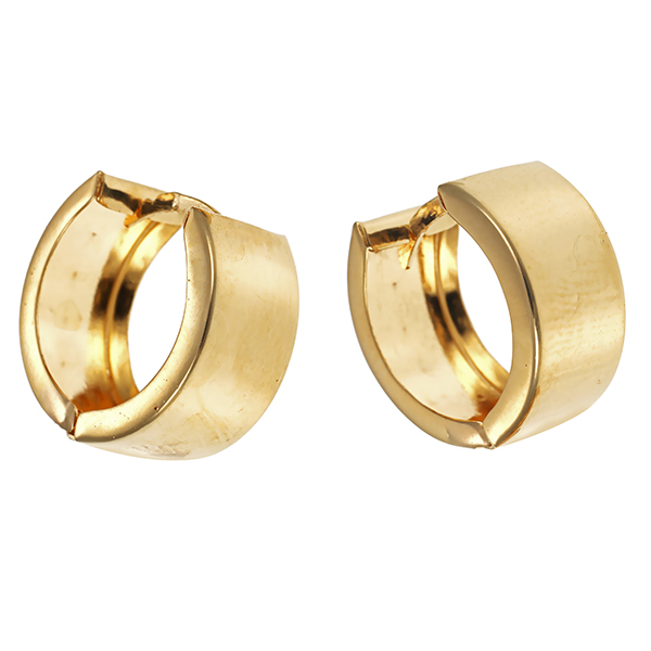 Creolen, 14K, Gelbgold