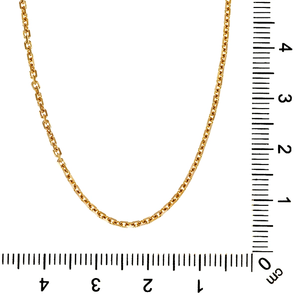 Collierkette, 14K, Gelbgold