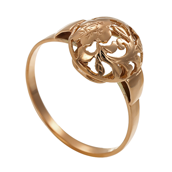 Ring, 8K, Rotgold