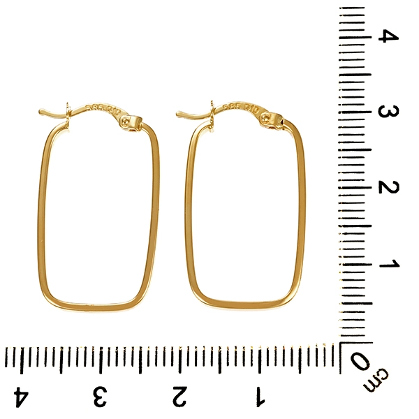 Creolen, 14K, Gelbgold