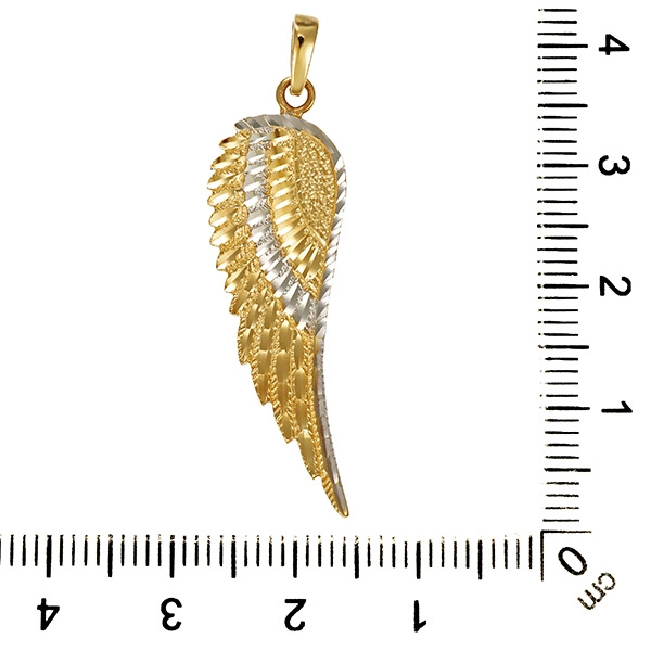 Anhänger, 14K, Gelbgold