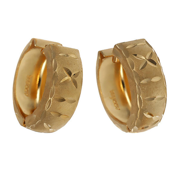 Creolen, 14K, Gelbgold