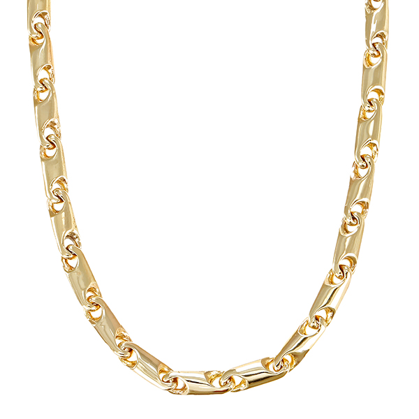 Kette, 14K, Gelbgold