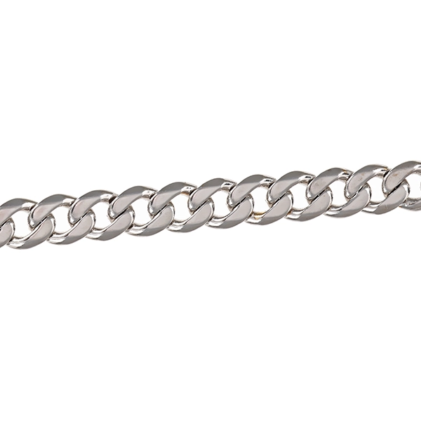 Armband, 14K, Weißgold, Panzer