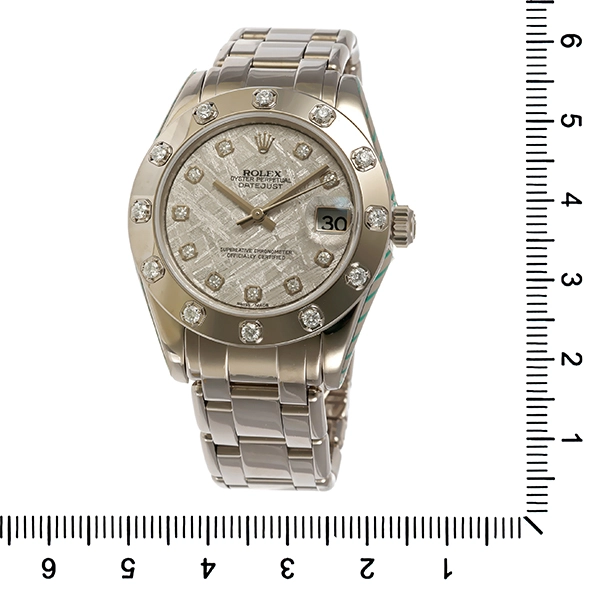 Damenuhr Rolex, 'Datejust' 'Pearlmaster'
