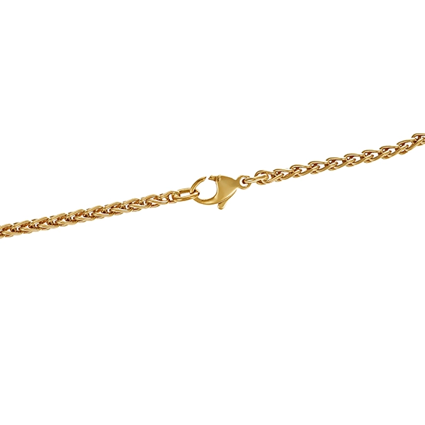 Kette, 18K, Gelbgold, Fuchsschwanz