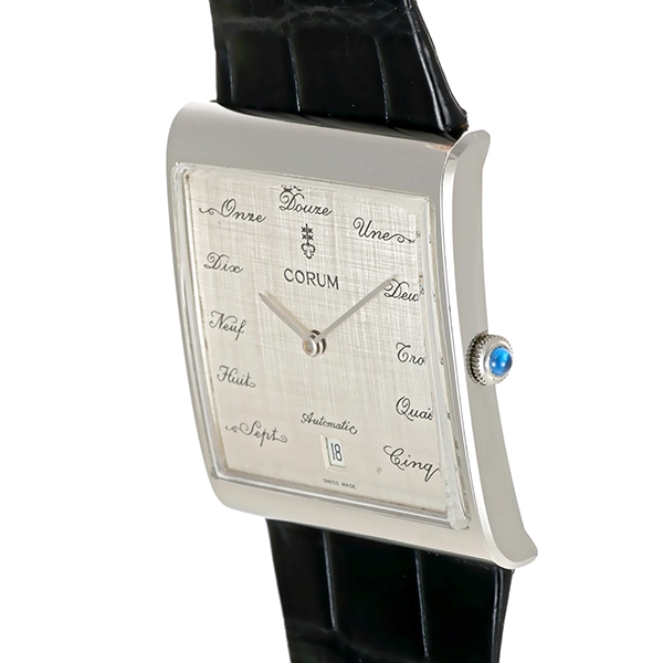 Herrenuhr, Corum 'Buckingham' Automatik