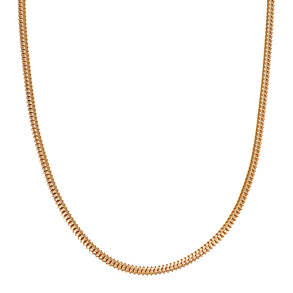 Kette, 14K, Gelbgold, Schlange