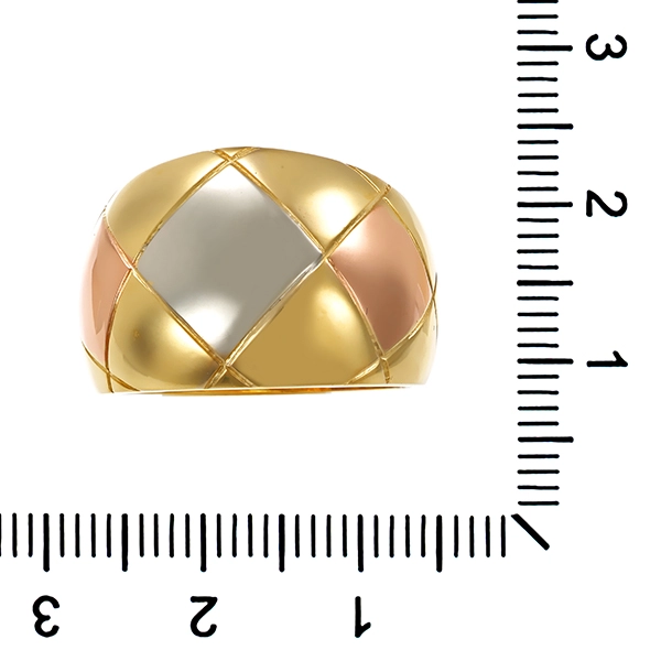 Ring, 14K, Tricolor, U61