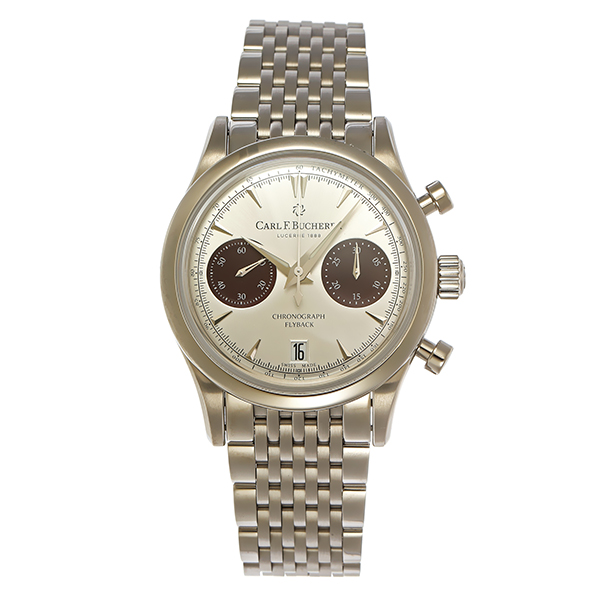 Herrenuhr, Bucherer 'Manero Flyback' Chrono-Automatik