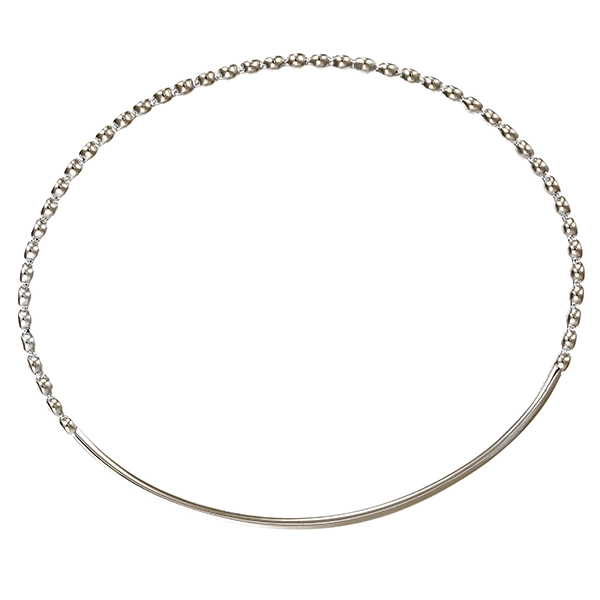 Armreif, 18K, Weißgold, Brillanten